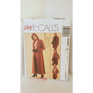 Vintage McCall's 9590 Sewing Pattern: Misses' Duster,